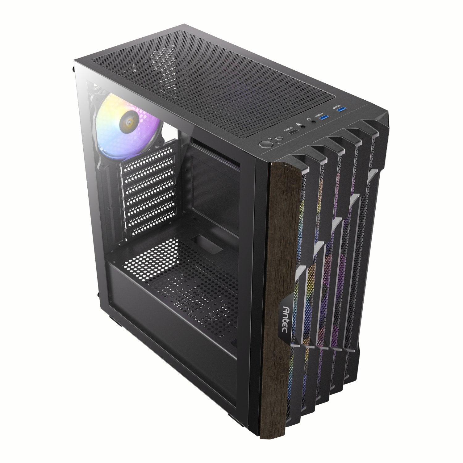 Case AX63 Wood ARGB Case AX63 Wood ARGB
